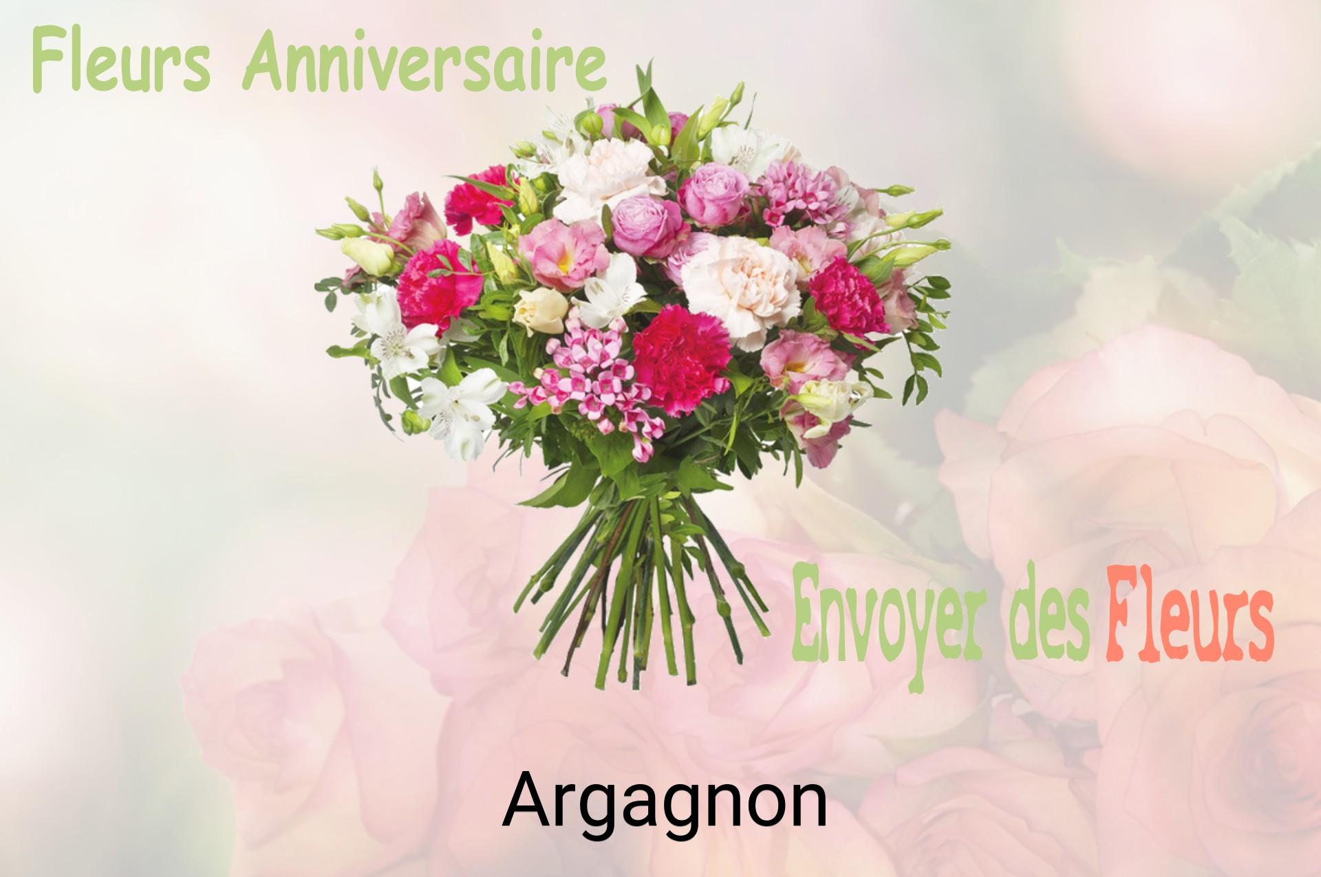 Bouquet de fleurs d’anniversaire livré à Argagnon